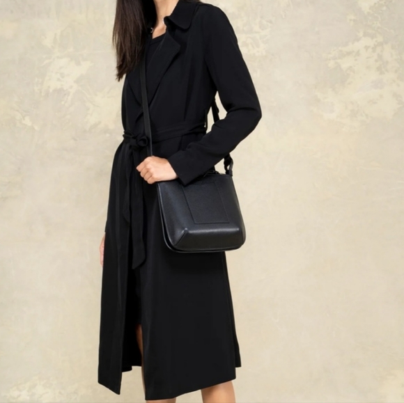 M. Gemi Suede Rosetta Crossbody Bag Italy - Picture 11 of 13